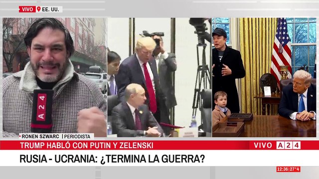 🔴 RUSIA Y UCRANIA, ¿TERMINA LA GUERRA?: DONALD TRUMP HABLÓ CON VLADIMIR PUTIN