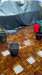 Chuva torrencial causa transtornos na Câmara de Vereadores, ruas e casas de Concórdia