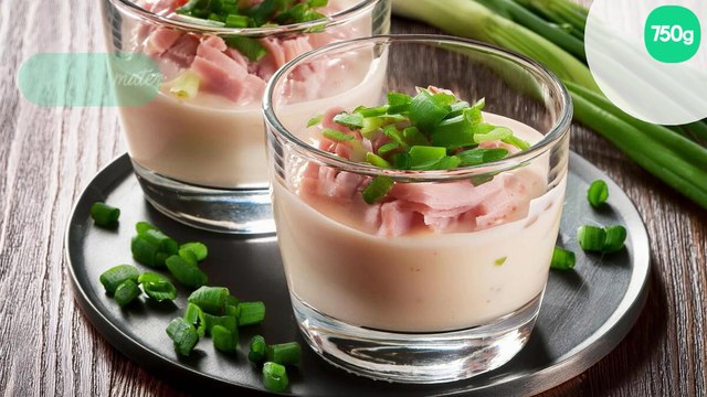 Verrines de jambon au Tartare