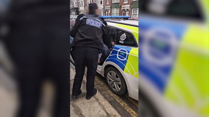 Northumbria Police raid a South Shields home as part of Operation Impact