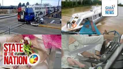 State of the Nation: (Part 1 & 2) Sinaksak ng ice pick; SUV, nasagasaan ng tren; Atbp.