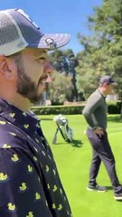 El regreso de Faisy al golf, tras 5 meses de ausencia en el campo