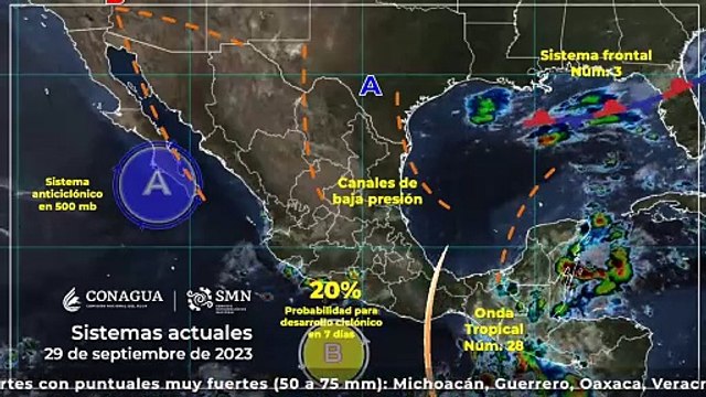 No olvides salir con paraguas, pues se esperan lluvias en la capital del país