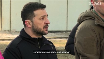 Zelenski, sobre negociaciones para acabar con la guerra: "No aceptaremos ningún acuerdo sin nosotros"