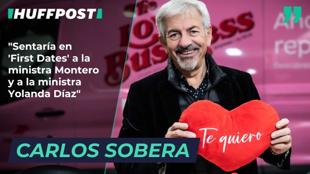 Carlos Sobera: Sentaría en 'First Dates' a la ministra Montero y a la ministra Yolanda Díaz