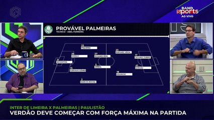 "PALMEIRAS FEZ JOGOS MUITO ABAIXO DO QUE PODE PRODUZIR", DIZ MASSINI NO G4