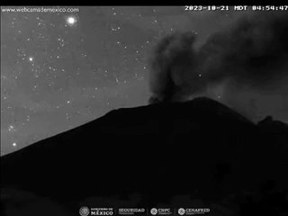 Tiene Don Goyo una semana muy activa, registra más de 2 mil exhalaciones