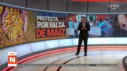 Persiste protesta de porcinocultores por escasez de maíz en Emapa