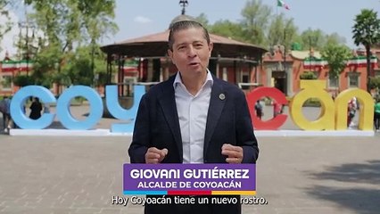 Giovani Gutiérrez, alcalde de Coyoacán se dice imparable
