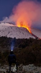 Entra en actividad el volcán Etna, en Sicilia