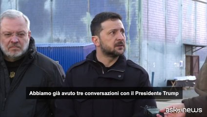 Zelensky: sgradevole che Trump abbia chiamato prima Putin