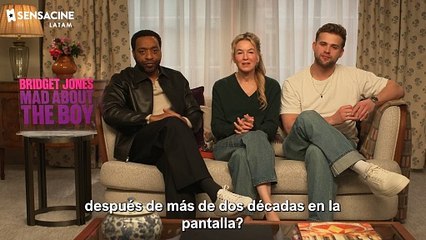 'Bridget Jones: Loca por él'  - Entrevista con Renée Zellweger, Chiwetel Ejiofor y Leo Woodall