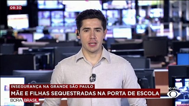 Mãe e filha são sequestradas na porta de escola na Grande SP