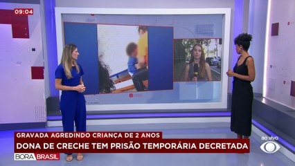 Dona de creche tem prisão temporária decretada após agredir criança