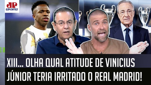 SAIU HOJE A INFORMAÇÃO de que o Real Madrid SE IRRITOU com o Vinicius Júnior porque... OLHA ISSO!
