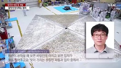 태양풍을 동력으로 '우주 돛단배' 한발짝...항우연, 태양 돛 개발 / YTN