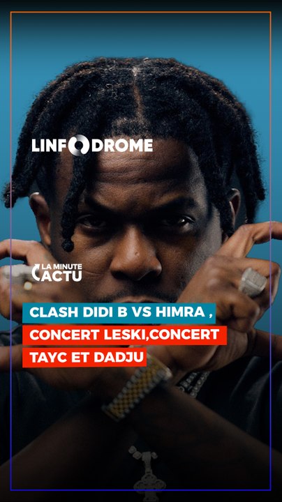 🇨🇮📌 Clash Himra vs Didi B, concerts de Dadju & Tayc, Lesly et KS Bloom, sans oublier le nouveau single de Mike Alabi… #Linfodrome vous fait le #RecapCulturel de la semaine ! 🎶🔥