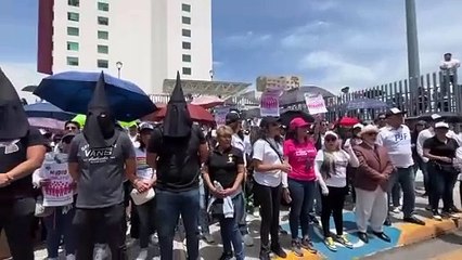 Trabajadores del Poder Judicial en Puebla también se sumaron a protestas