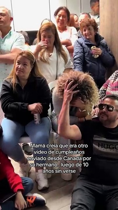 El mejor regalo de cumpleaños: se reencuentra con su hermano después de 10 años