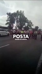 ¡A balazos! Guardia Nacional retira a gruyeros de la México-Querétaro