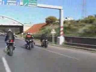 Les Motards a Alger Algerie