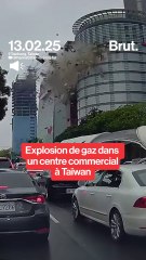 L'étage d'un grand magasin explose à Taïwan.