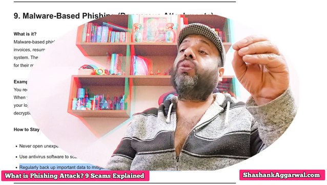 What is Phishing Attack? 9 Scams Explained | Learn about #CyberSecurity and #DigitalSafety