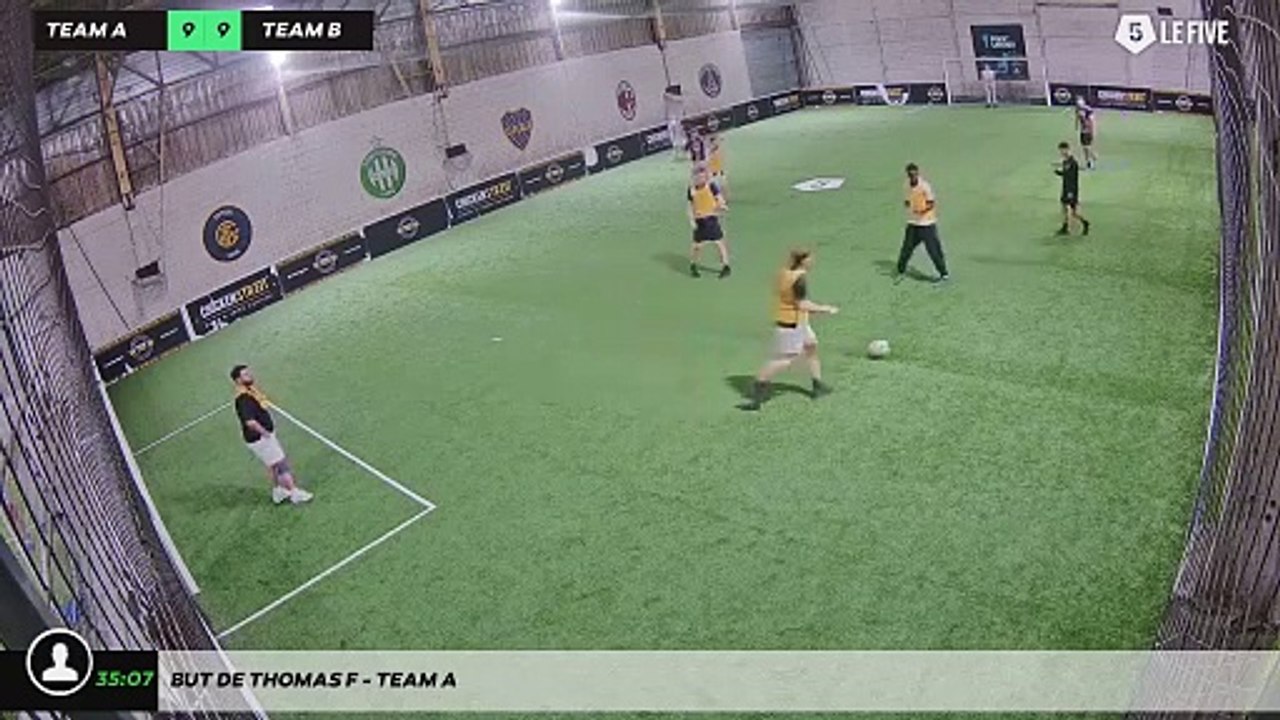 But de Thomas F - Team A
