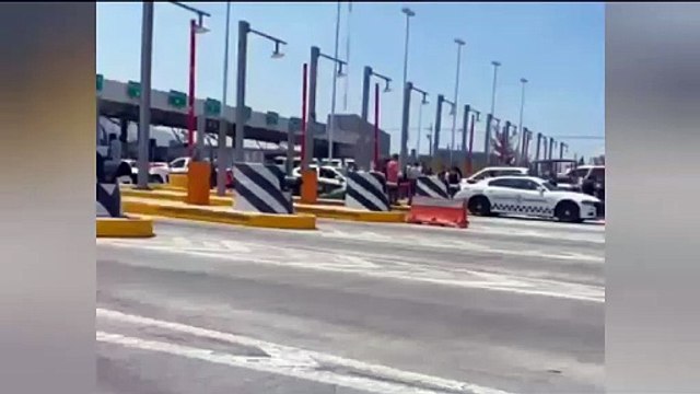 Detienen a dos asaltantes tras persecución en la autopista México-Pachuca
