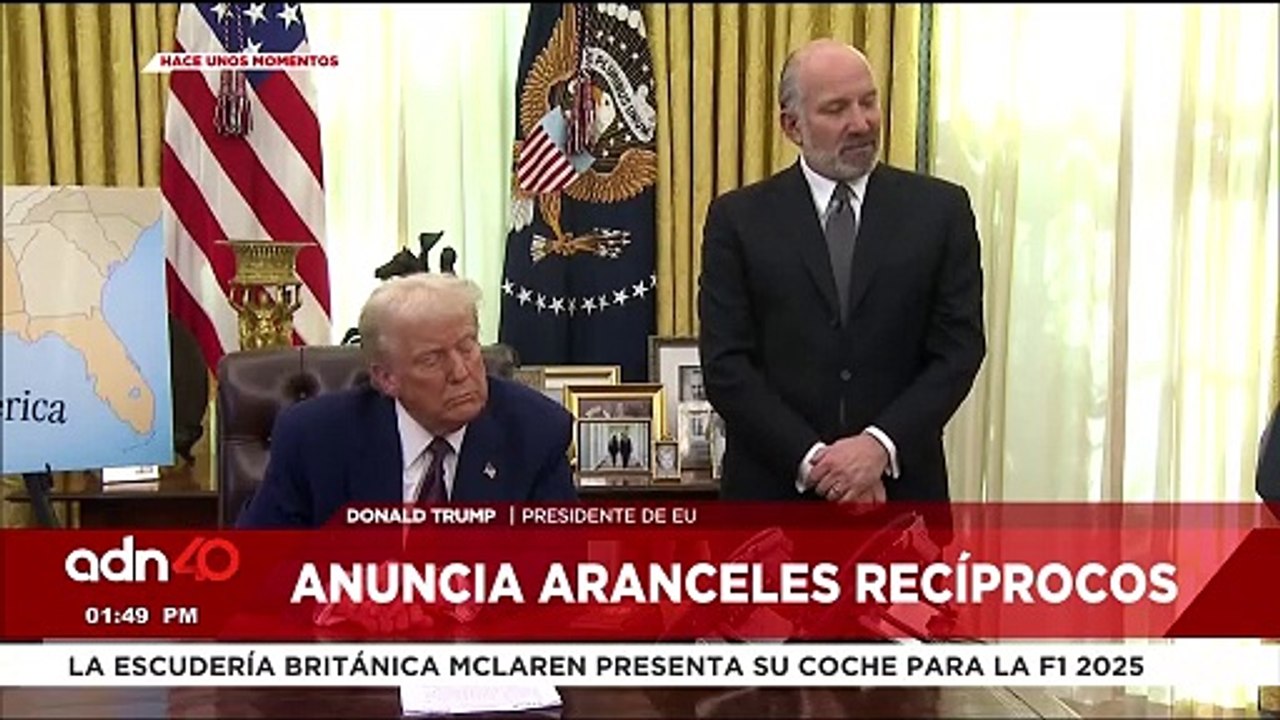 🚨¡Última Hora! Donald Trump firma decreto sobre aranceles recíprocos a socios comerciales