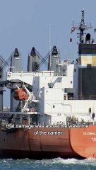 USS Harry S. Truman Collides with Merchant Vessel in Mediterranean Sea #shorts #besiktas-m #usa