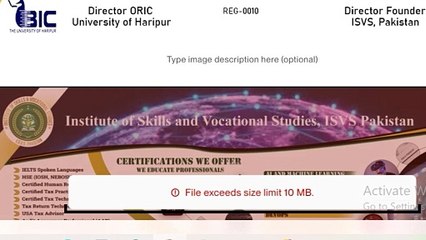 How to fix file exceeds size limit 10 MB | Maximum image resolution is 4k × 4k px problems in Upwork