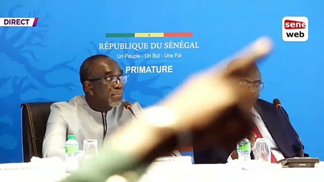 Incident au point de presse du gouvernement _ Les précisions du ministre Al Amino LO