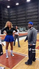Los ensayos de Serena Williams con Kendrick Lamar para su actuación en la Super Bowl