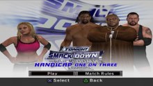 Intergender Match - Trish Stratus vs. Viscera, The Great Khali & Big Show