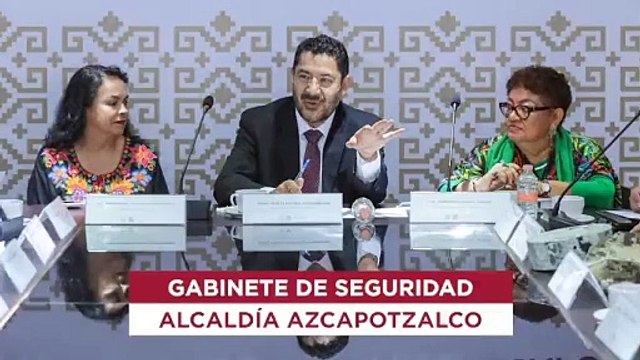Gabinete de Seguridad de Martí Batres sesiona en Azcapotzalco, revisa pendientes
