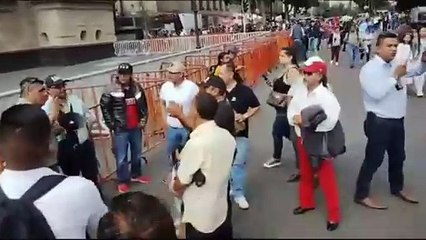 Acusan a Ana Reyes y Jorge Cantú por despojo en La Huasteca en Palacio Nacional