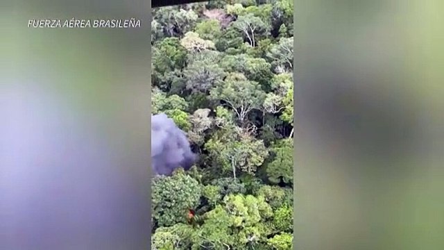 Brasil derriba avión proveniente de Venezuela con drogas