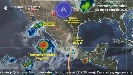No sueltes el paraguas, pronostican lluvias de gran intensidad