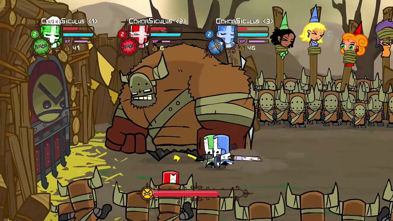 Castle Crashers online multiplayer - ps3