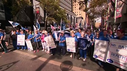 Two Sydney nurses suspended after video surfaces of them bragging about killing Israeli patients