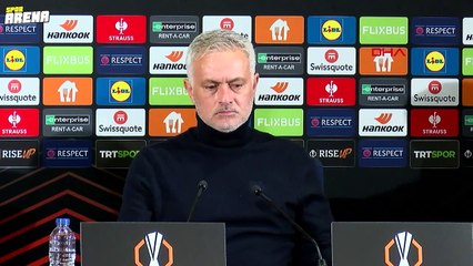 Jose Mourinho: Çok iyi oynadık, daha tur atlamadık