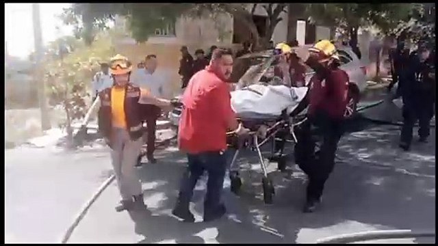 Muere chofer de pipa de gas tras explosión e incendio en Escobedo