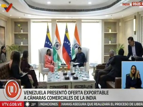 Min. Coromoto Godoy destacó la amplia oferta exportable del país y el interés de los inversionistas