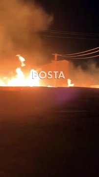 Incendio en dos empresas moviliza a rescatistas en Apodaca y Escobedo