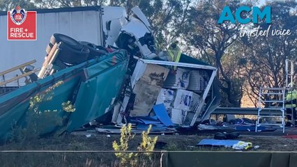 Driver trapped for seven hours following deadly truck rollover