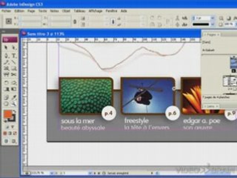 Adobe InDesign CS3 : Placement de fichiers InDesign