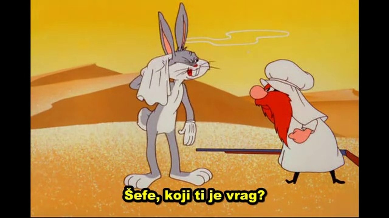 Bugs Buny - Sahara Hare - Serbian translation