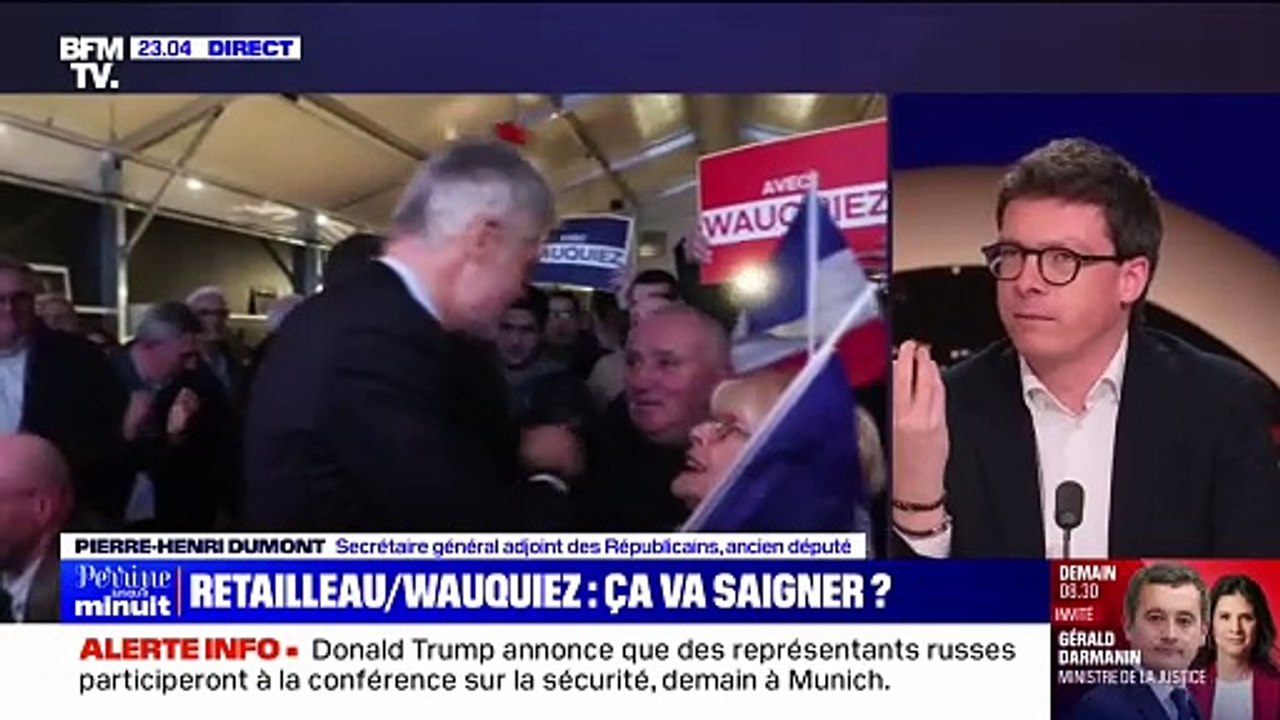 Présidence LR: "C'est sain dans un parti politique d'avoir une compétition", estime Pierre-Henri Dumont (LR)