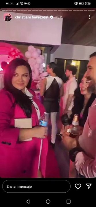 VIDEO: Christian Chávez celebra su cumpleaños 40 con fiesta temática de Barbie